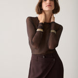Top transparante mesh