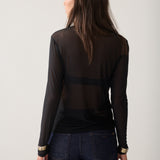 Top transparante mesh