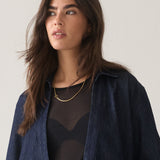 Top transparante mesh