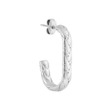 Oval braid hoop