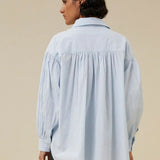 Sarah chambray blouse