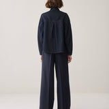 Foam pants met wijde pijp