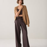 Foam pants met wijde pijp