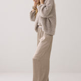 Trousers Crinkle satin