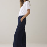 Jeans wide leg denim