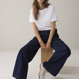 Jeans wide leg denim