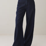 Jeans wide leg denim