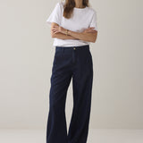 Jeans wide leg denim