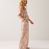 Trousers Art deco print