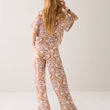 Trousers Art deco print