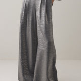 Trousers Metallic shine