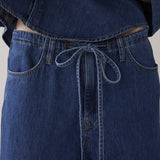 Denim pull-on