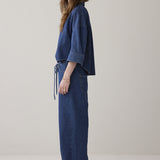 Denim pull-on