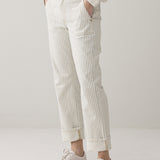 Straight pant stripe