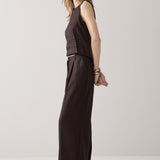 Broek linnenblend