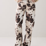 Baggy cowprint pant