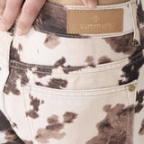 Baggy cowprint pant