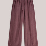 Wideleg pant linen