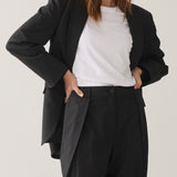 Pinstripe broek balloonfit