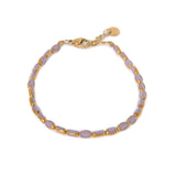Lilac glow bracelet