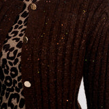 Cardigan lurex & sequinces