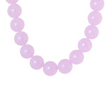 Soft plum necklace