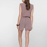 short met streepdessin
