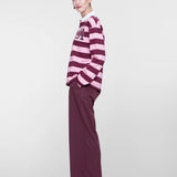 Pantalon burgundy