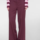 Pantalon burgundy