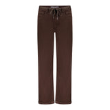 Cropped straight fit jeans