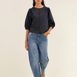 Begum mid denim pants