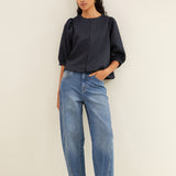 Begum mid denim pants