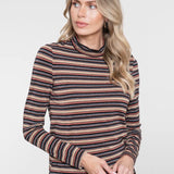 T-shirt stripe & lurex