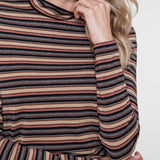 T-shirt stripe & lurex
