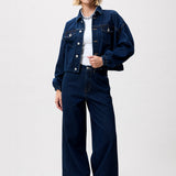 Wide leg jeans
