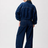 Wide leg jeans