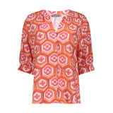 blouse met flowerprint