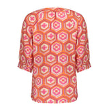 blouse met flowerprint