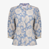 blouse bloemenprint