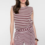 short met streepdessin