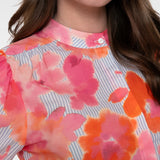 blouse orange/pink