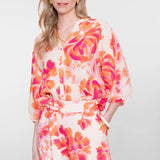 blouse mousseline bloemenprint