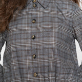Blouse met ruit
