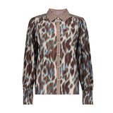 Blouse met animaldessin