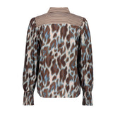 Blouse met animaldessin