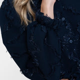 Blouse blue sparkle