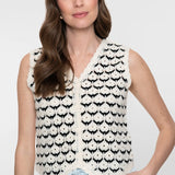 Vest jacquard
