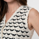 Vest jacquard