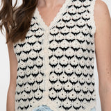 Vest jacquard
