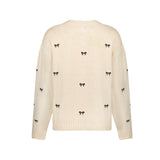 Pullover embro bowtie